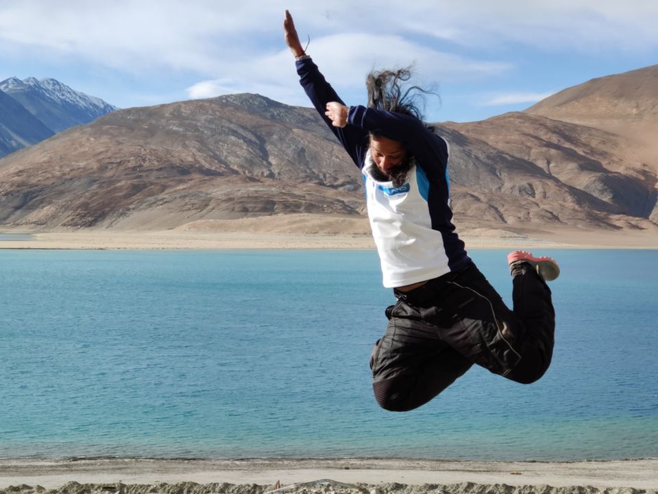 Photo of Pangong Lake by Gautam Prasad Belwal