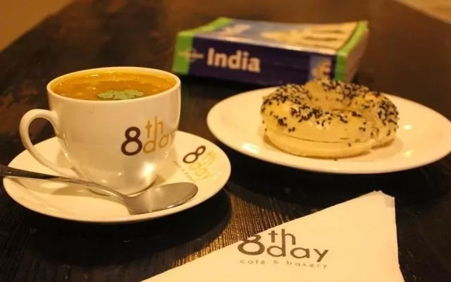 Photo of 8th Day Café & Bakery, Jatin Bagchi Road, CIT Scheme 47, Hindustan Park, Gariahat, Kolkata, West Bengal, India by Deya Das