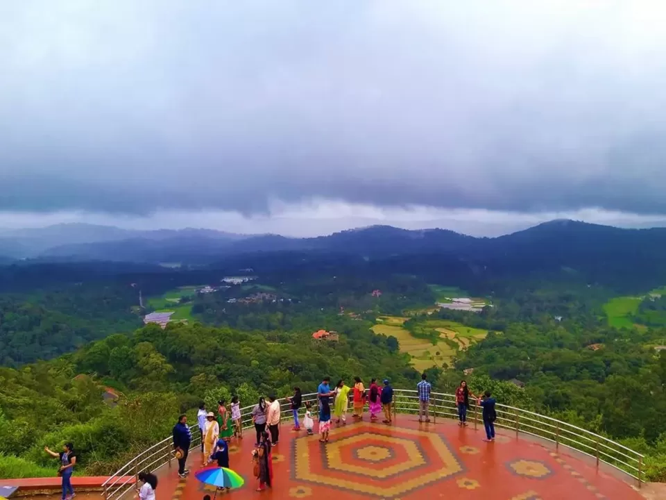 Photo of Raja's Seat, Stuart Hill, Madikeri, Karnataka, India by Deya Das
