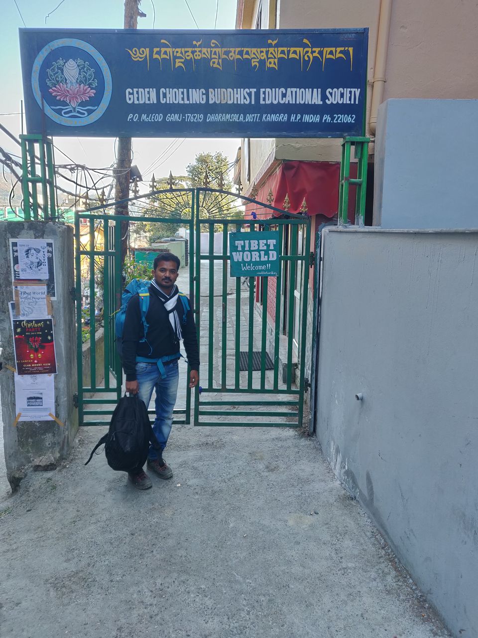 Photo of Divine Dharamshala - the abode of god. H.H Dalai Lama #mcleodganj #TriundTrek #dharamshalastadium by Confusedwanderer
