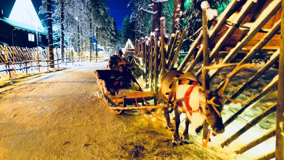 Photo of Santa Claus Village, Rovaniemi, Finland by Rekha Nagarajan