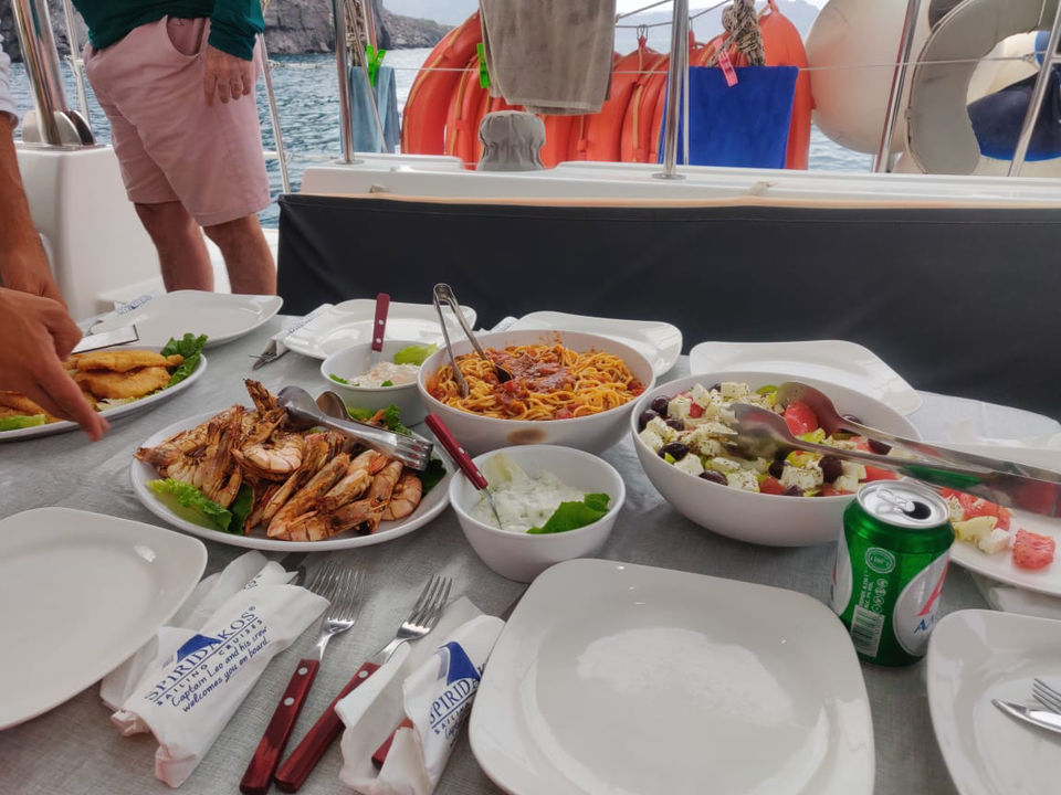 Photo of Fira, Greece by Anubha Gupta Agarwal