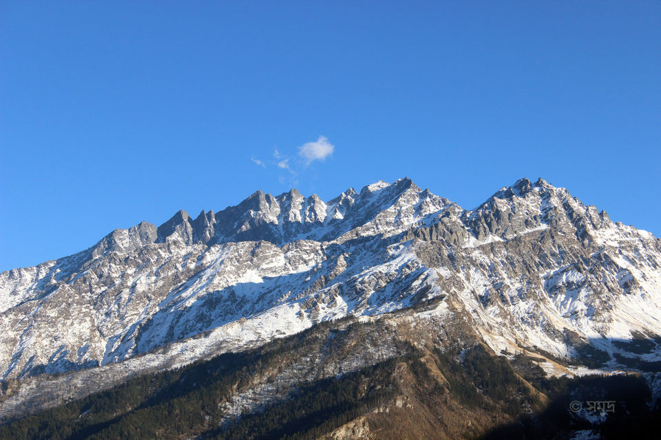 Photo of The warmth of friendship on the snow clad slopes of Kuari Pass by Samudra Sengupta