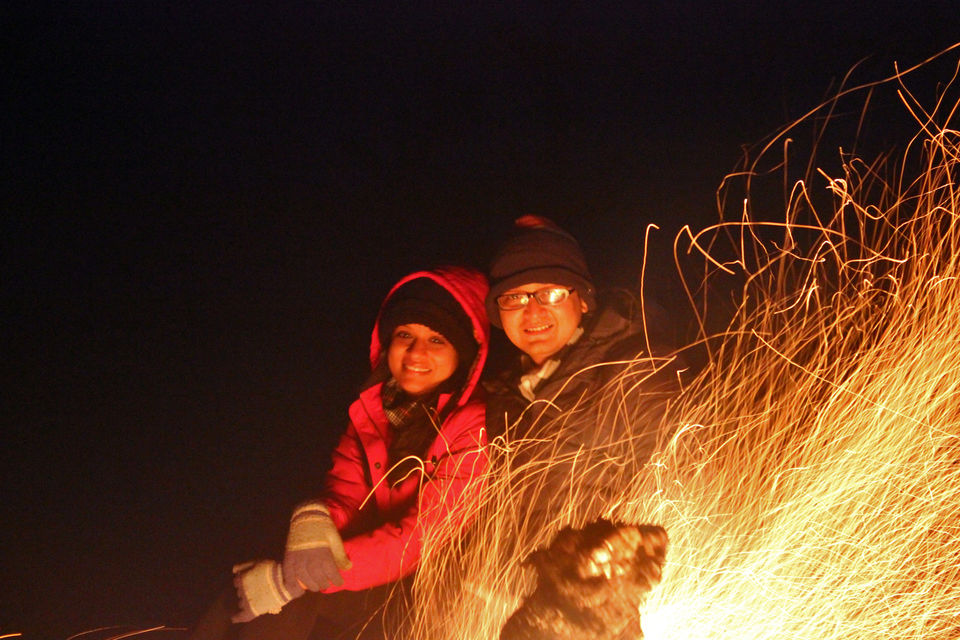 Photo of The warmth of friendship on the snow clad slopes of Kuari Pass by Samudra Sengupta