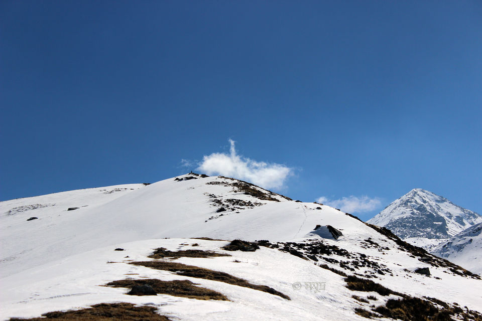 Photo of The warmth of friendship on the snow clad slopes of Kuari Pass by Samudra Sengupta