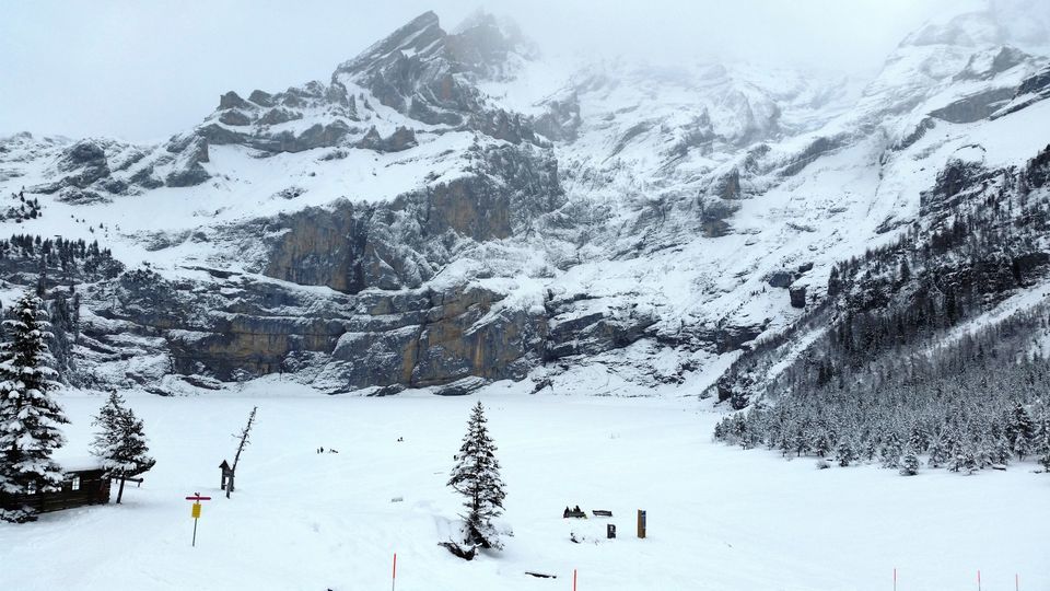 Photo of Oeschinen Lake, Kandersteg, Switzerland by Annet P S