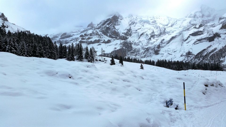 Photo of A NEAR FROZEN EXPERIENCE In Swiss Winter Wonderland - OESCHINENSEE #trekkinginwinter by Annet P S