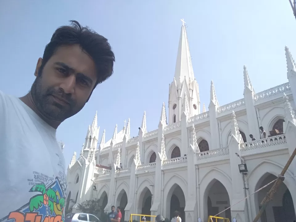 Photo of Santhome Cathedral, Dummingkuppam, Chennai, Tamil Nadu, India by Girish Hiranand
