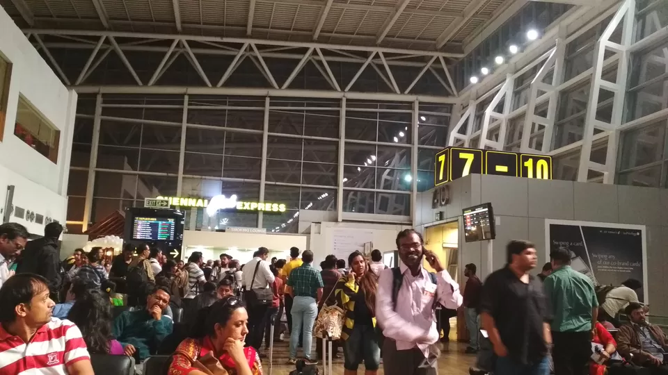 Photo of Chennai Domestic Airport, Airport Terminal Link, Meenambakkam, Chennai, Tamil Nadu, India by Girish Hiranand