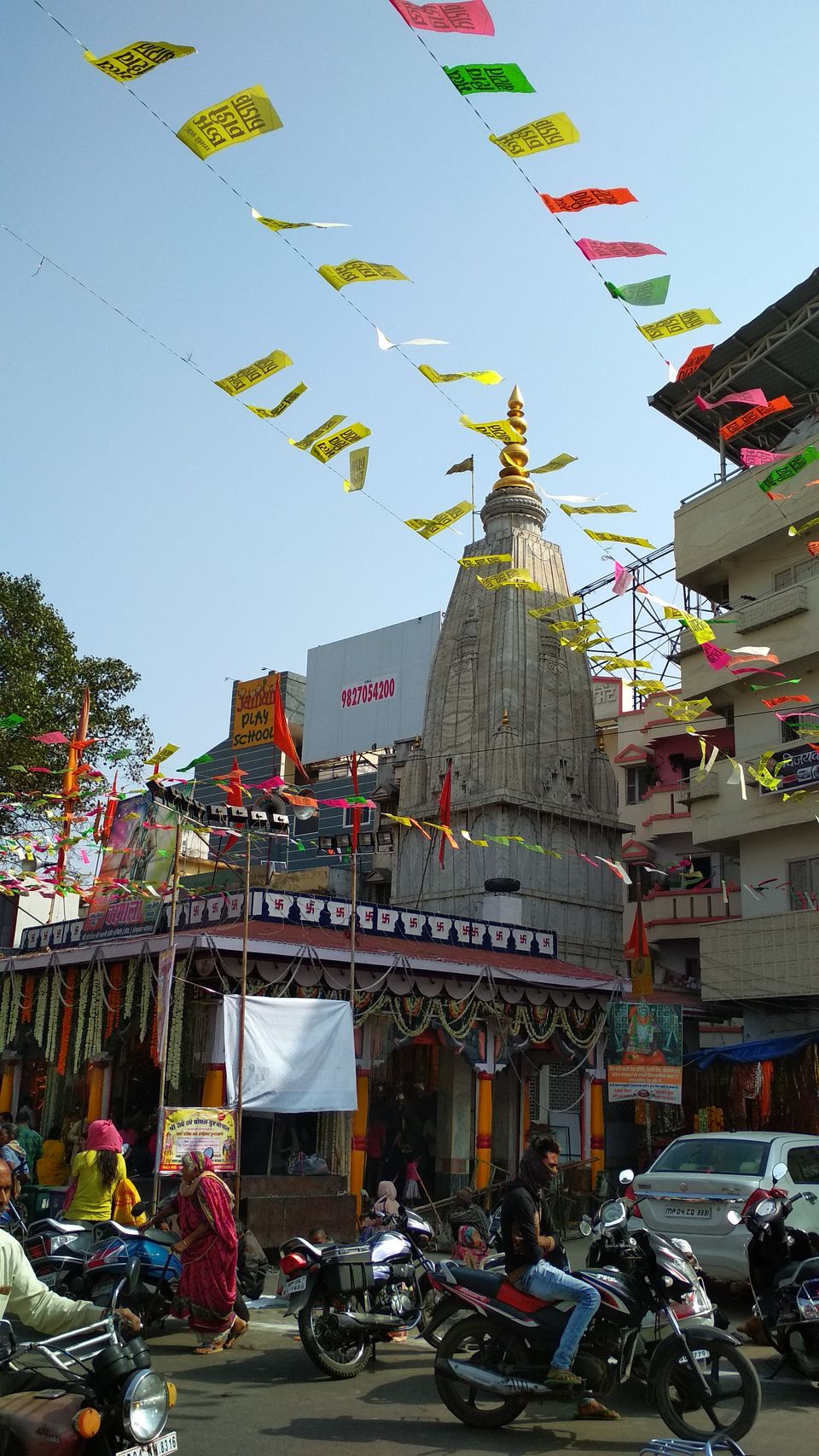 Photo of Curfew Wali Mata Mandir Peer Gate, Maa Bhawani Square, Sarafa chowk, Azad Market, Peer Gate, Somwara, Madhya Pradesh, India by Girish Hiranand