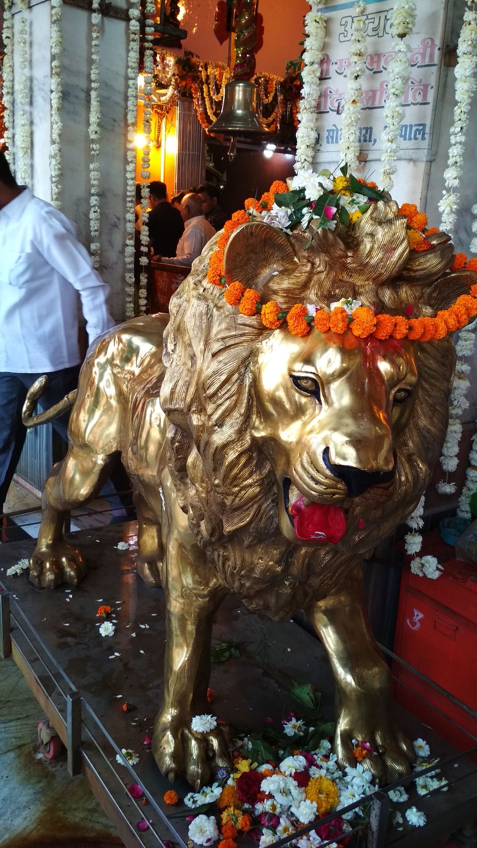 Photo of Curfew Wali Mata Mandir Peer Gate, Maa Bhawani Square, Sarafa chowk, Azad Market, Peer Gate, Somwara, Madhya Pradesh, India by Girish Hiranand