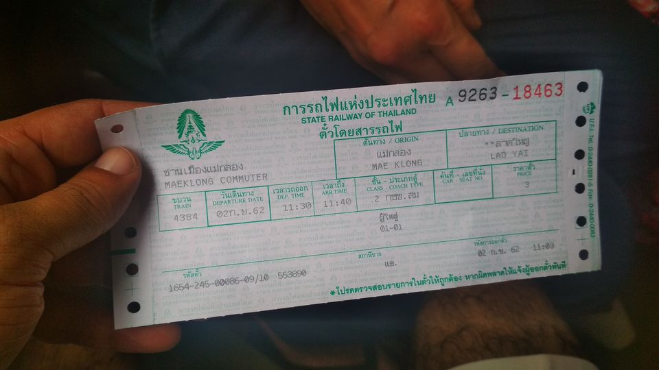 Photo of Your Guide from MaeKlong Railway Market to Bangkok by Train-Ferry-Bus, all less than 50 Thai Baht ! by Girish Hiranand