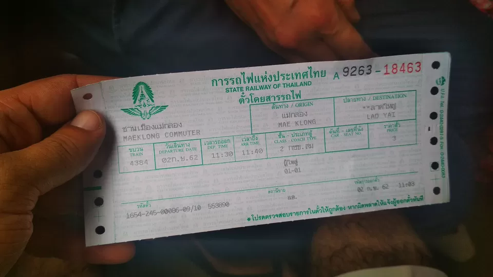Photo of Your Guide from MaeKlong Railway Market to Bangkok by Train-Ferry-Bus, all less than 50 Thai Baht ! by Girish Hiranand