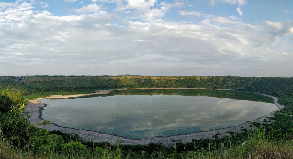 Photo of Have u guys heard of India's very own meteor impact lake??? The Lonar lake 7/24 by Shatakshi Gupta