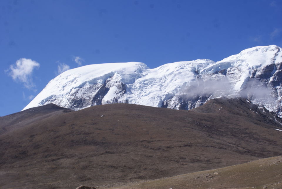 Photo of Snow clad peaks en route... by Subhrajyoti Parida