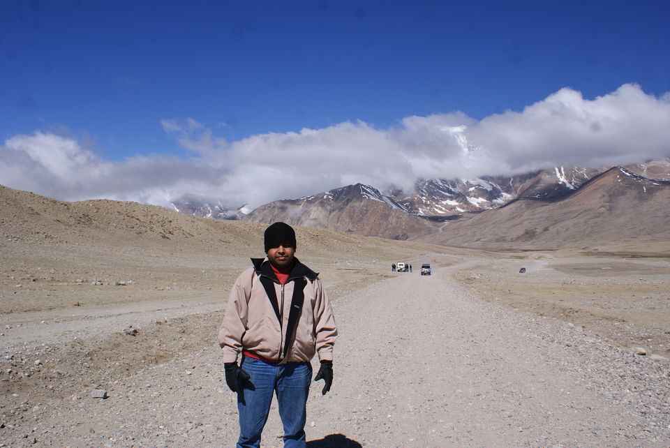 Photo of It's me ! - braving the freezing breeze @16,000 ft by Subhrajyoti Parida