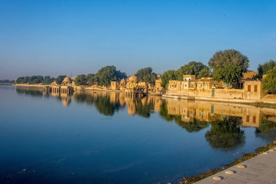 Photo of Gadisar Lake, Postal Colony, Jaisalmer, Rajasthan by Abhineet Prakash