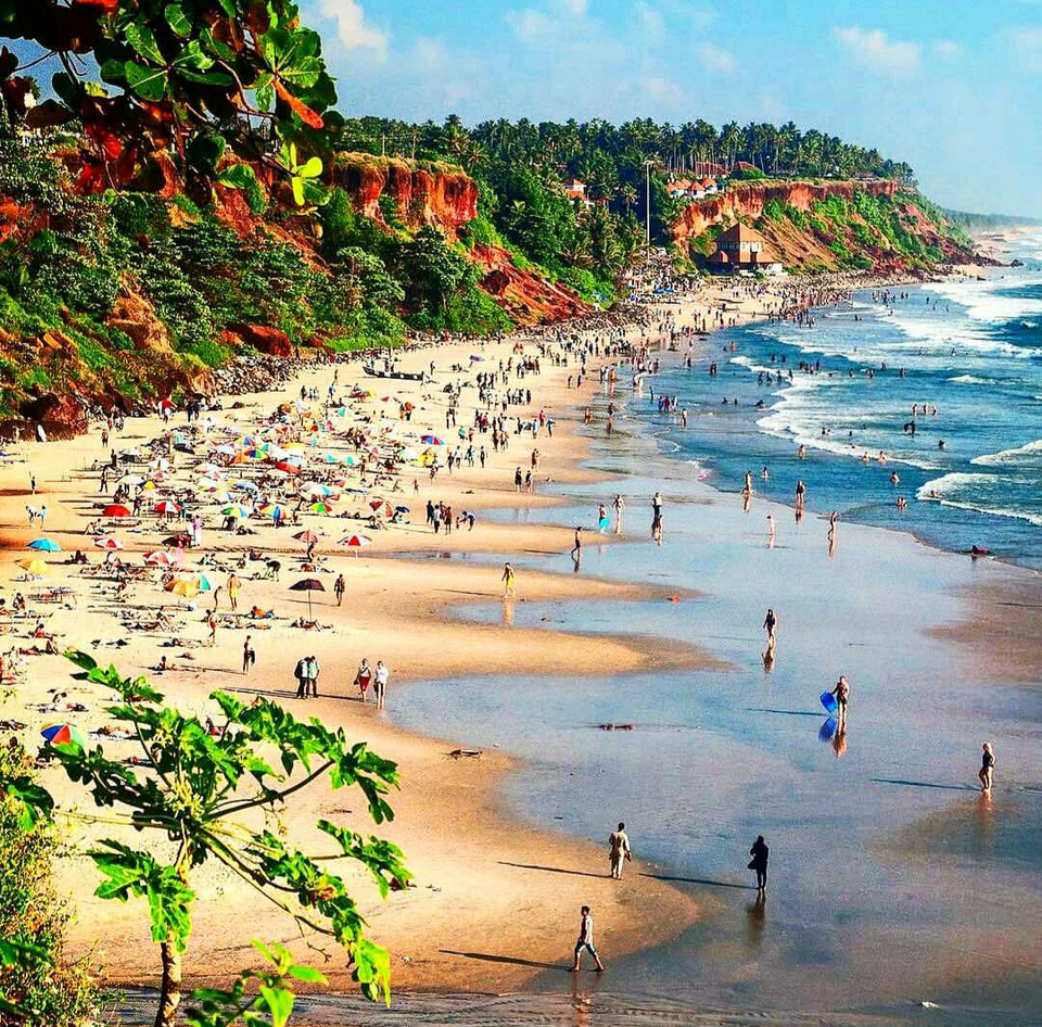 Photo of Varkala Beach, Kerala by Shireena Jose