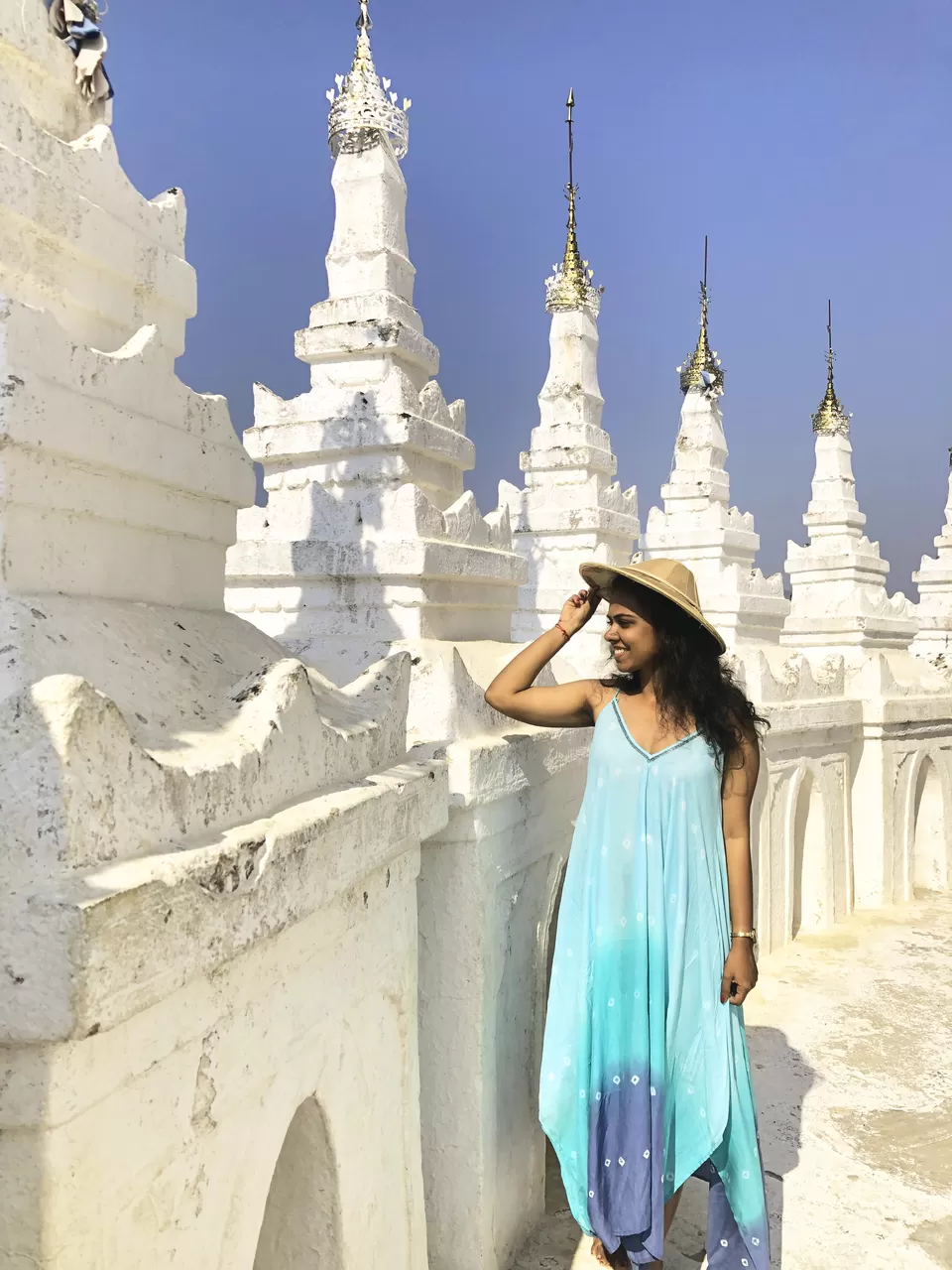 Photo of Hsinbyume pagoda, Min Kun, Myanmar (Burma) by Abagfullofmaps