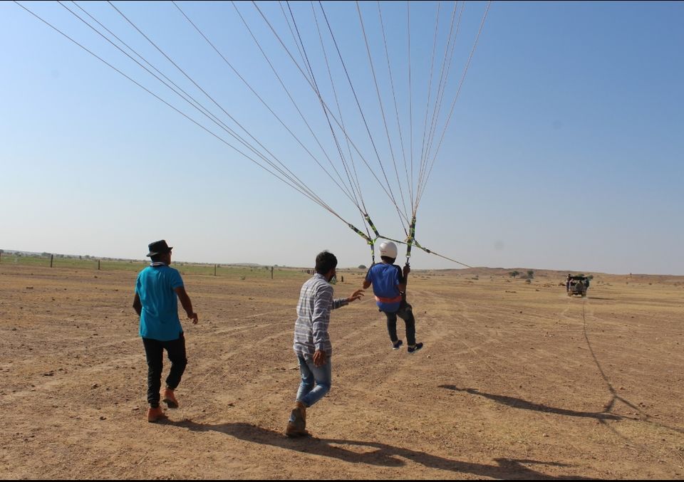 Photo of Parasailing - An experience of flying @Jaiselmer by Al- Zaim