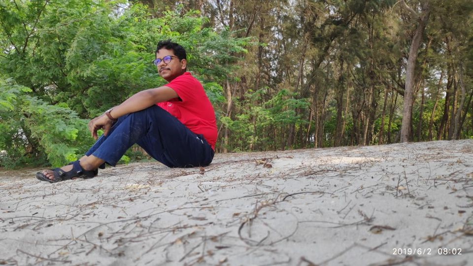 Photo of Taking some time off....for myself.....in Bakkhali 10/11 by Rahul karmakar