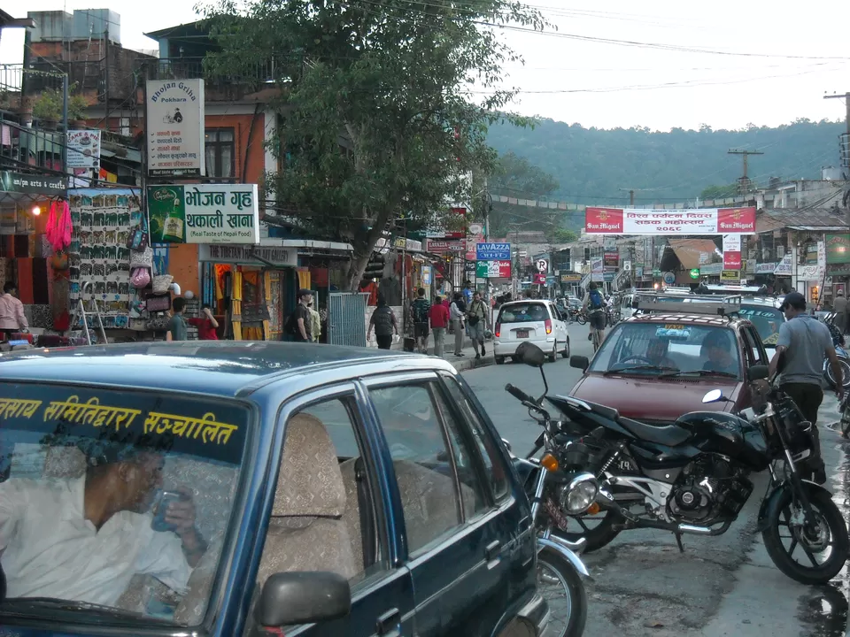 Photo of Lakeside Road, Pokhara, Nepal by Tanushree Jain
