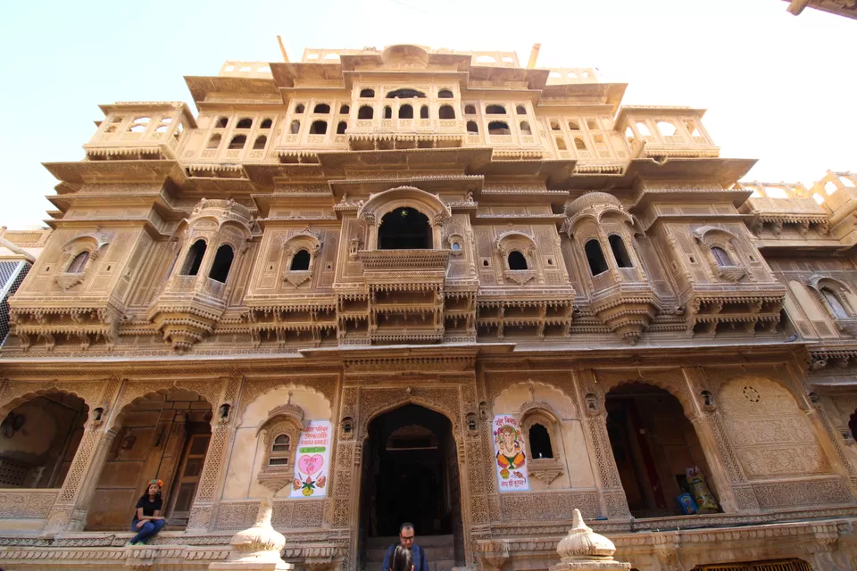 Photo of Nathmal Ki Haveli, Sadar Bazar, Jaisalmer, Rajasthan, India by Tanushree Jain