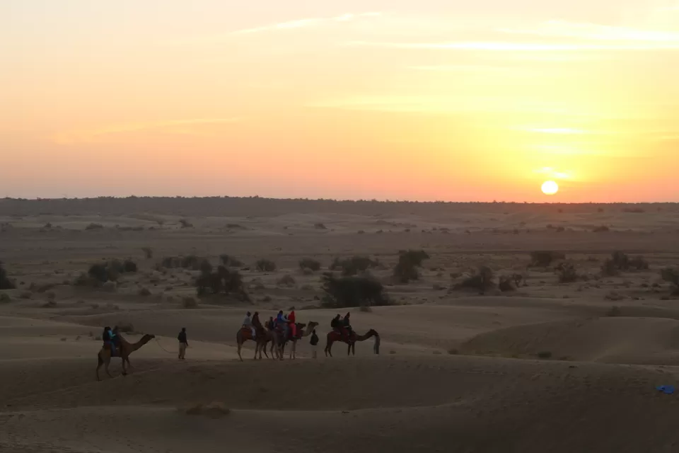 Photo of Sam Sand Dunes, Sand Dunes, Sam, Rajasthan, India by Tanushree Jain