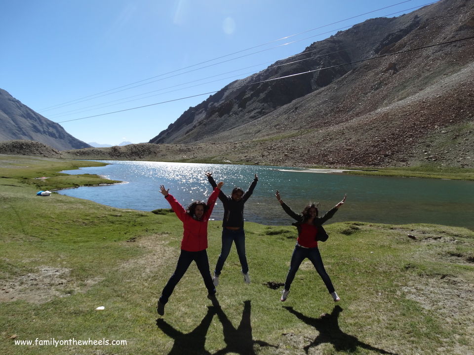 Photo of Travel Tales of Leh : Pangong Tso Lake - Family on the wheels 4/10 by Family on the wheels