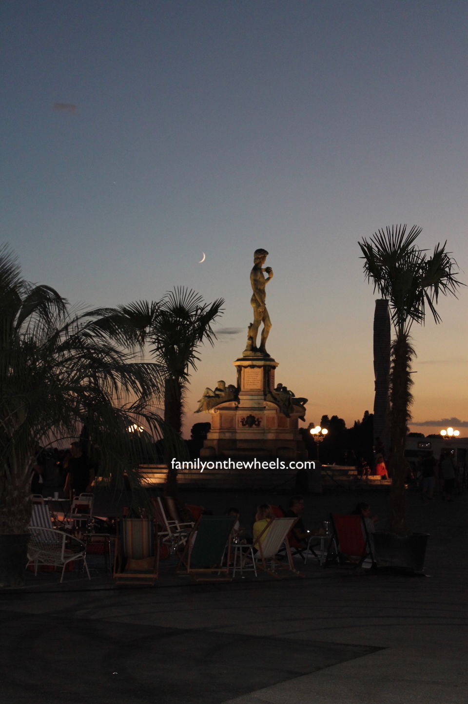 Photo of Piazzale Michelangelo, Florence, Italy - Family on the wheels by Family on the wheels