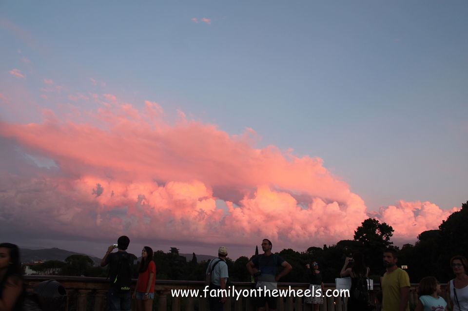 Photo of Piazzale Michelangelo, Florence, Italy - Family on the wheels by Family on the wheels