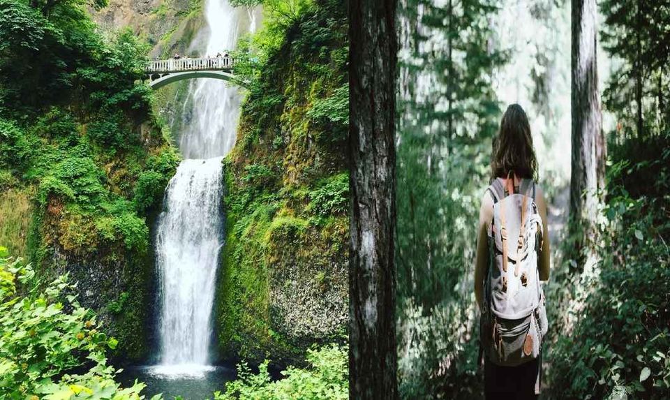 Photo of Woman Survives Fall off a 50-foot Waterfall, Captures Everything on Video! by Samarth Arora