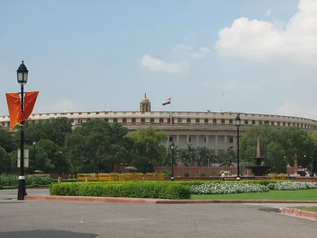 Photo of Parliament House, Sansad Marg, Gokul Nagar, Janpath, Connaught Place, New Delhi, Delhi, India by Samarth Arora