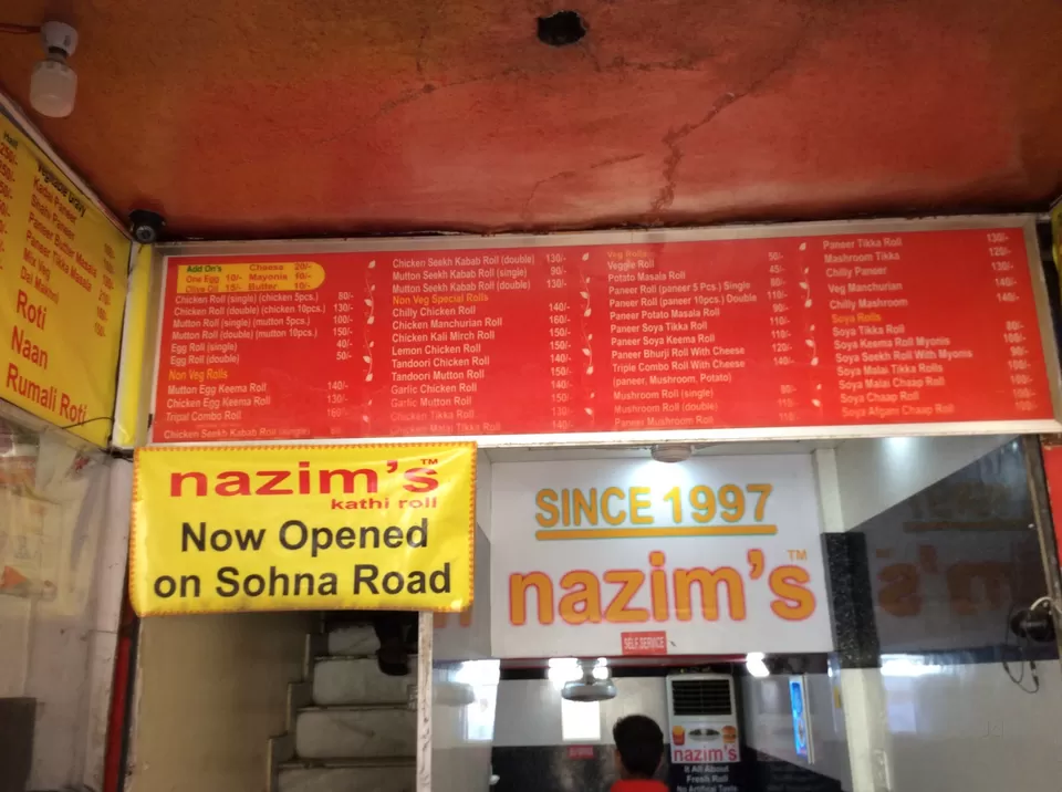 Photo of Nazims Kathi Roll Original, DLF Colony, Sector 14, Gurugram, Haryana, India by Samarth Arora