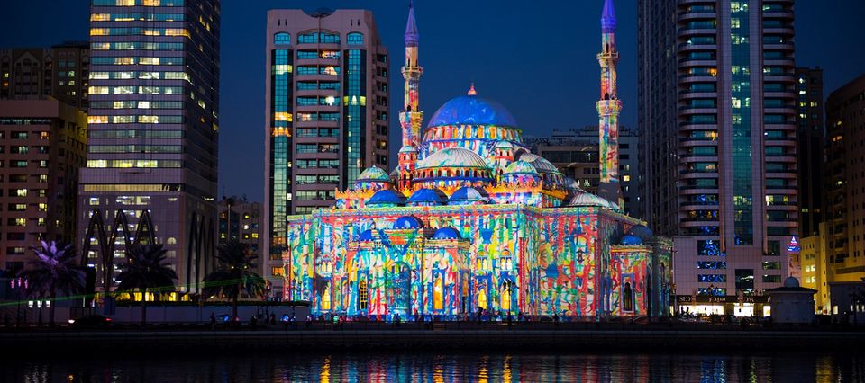 Photo of February Breeze and the Light Festival of Sharjah! 5/9 by Nitin S Nair