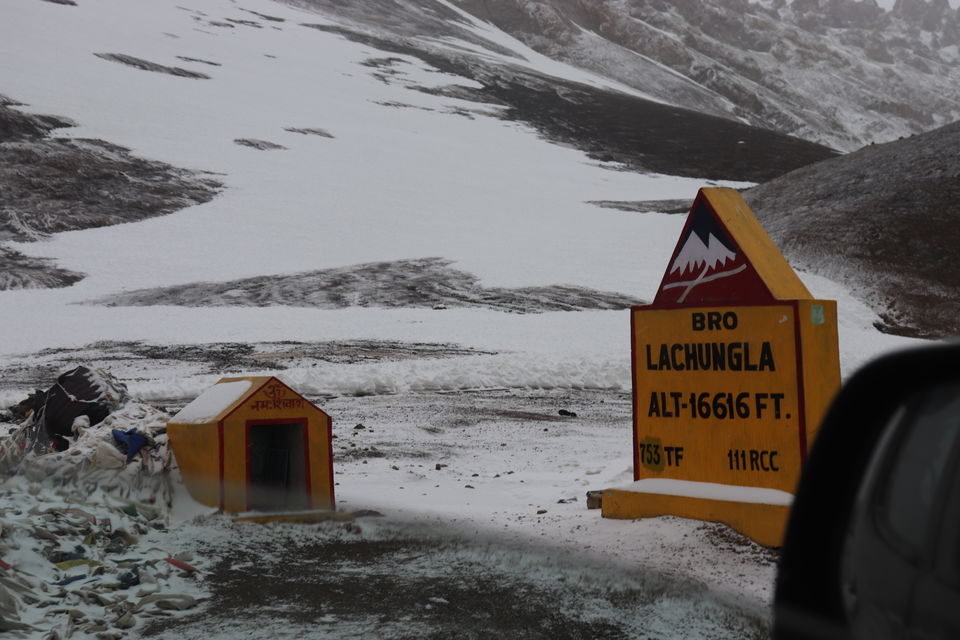 Photo of leh-ladakh after 6 months of winter, first week of opening of leh-manali highway by Pushpinder Thakur