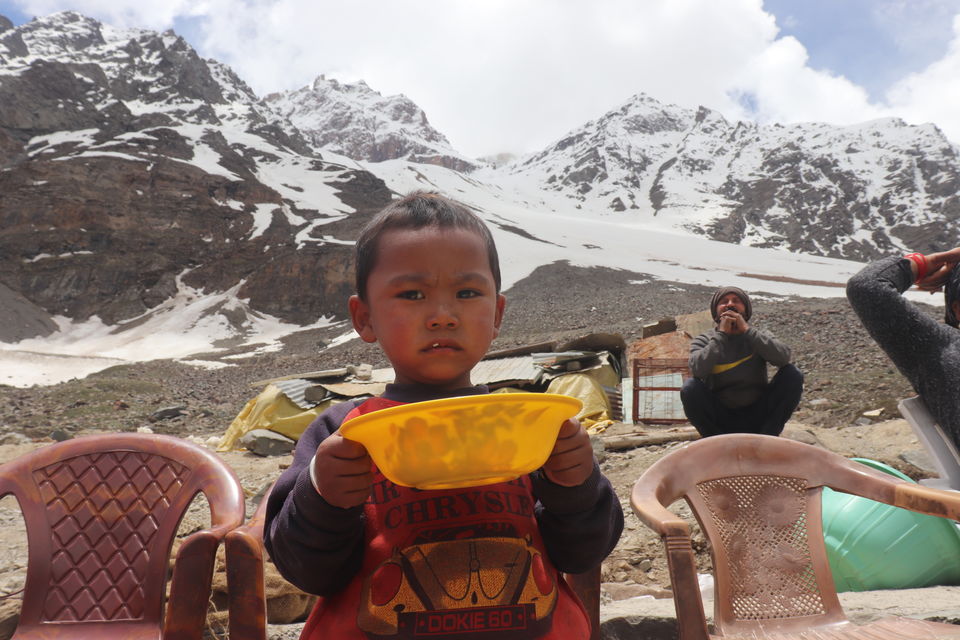Photo of leh-ladakh after 6 months of winter, first week of opening of leh-manali highway by Pushpinder Thakur