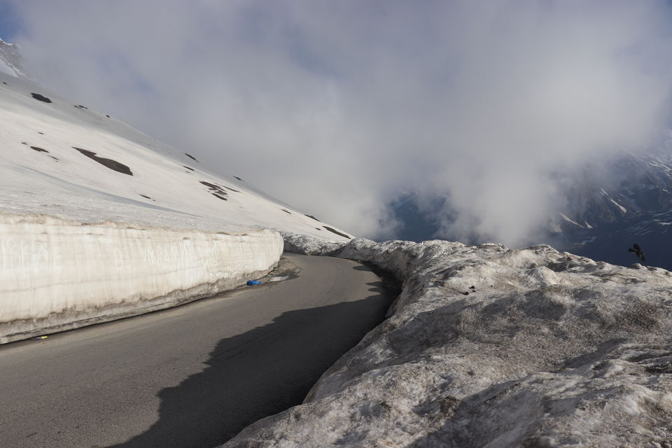 Photo of leh-ladakh after 6 months of winter, first week of opening of leh-manali highway by Pushpinder Thakur