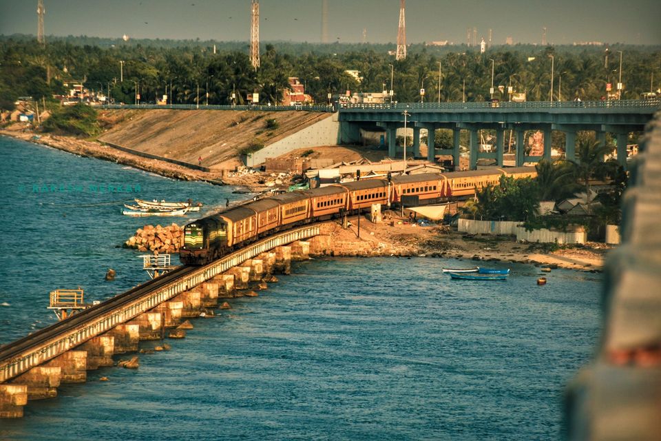 Photo of Pamban Bridge, Rameswaram, Ramanathapuram, Tamil Nadu, India by Main.Musafir