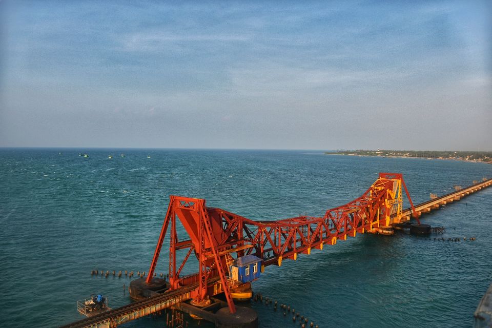 Photo of Pamban Bridge, Rameswaram, Ramanathapuram, Tamil Nadu, India by Main.Musafir