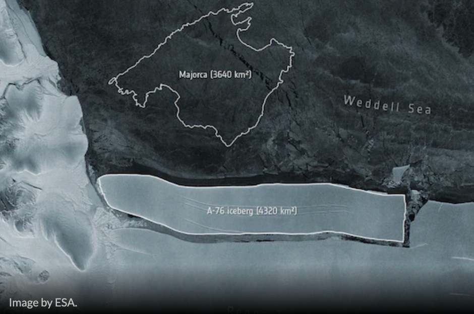 Photo of The World's Largest Iceberg Has Just Broken off Antarctica and Its Sheer Size Will Astonish You! 1/2 by Saumia