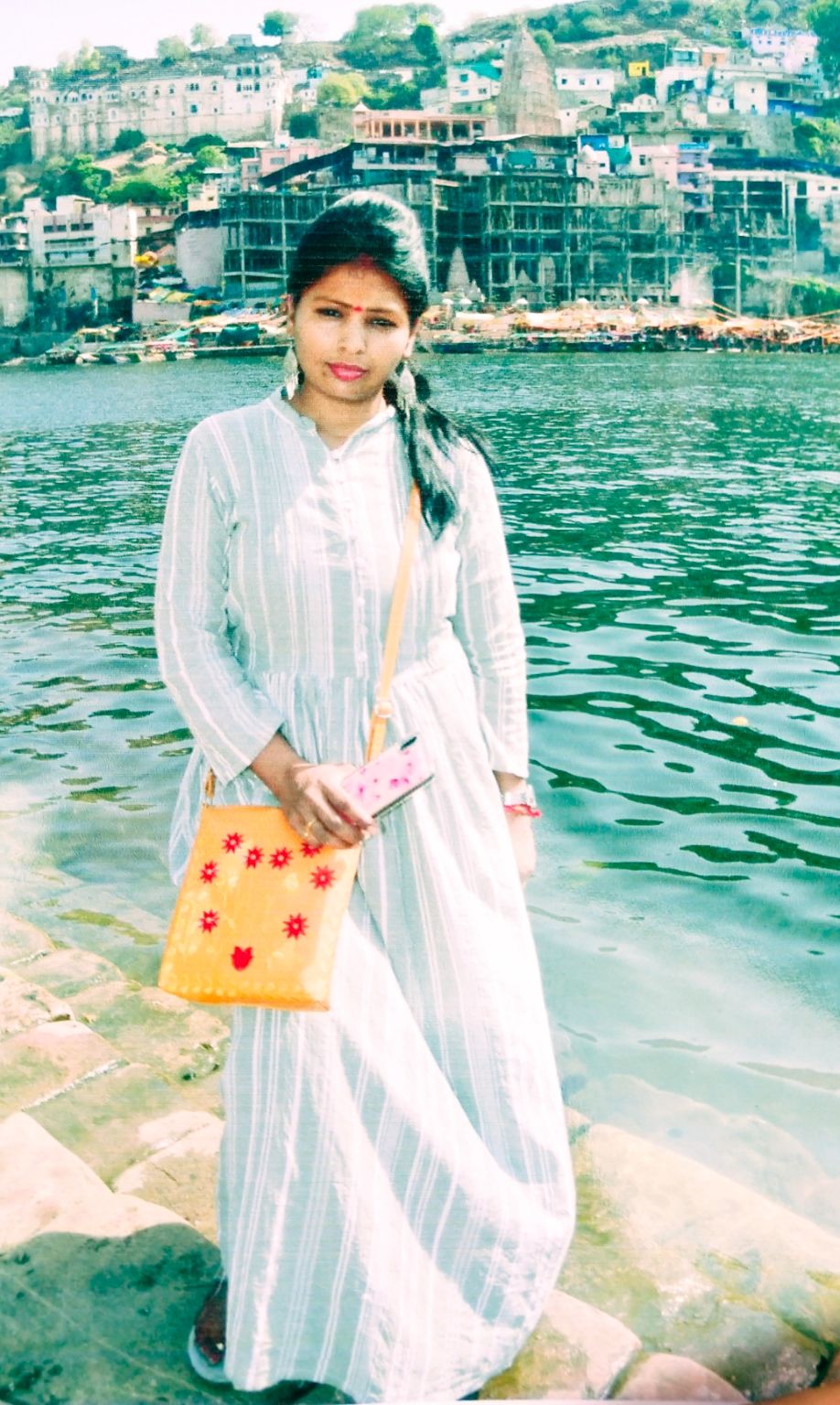 Photo of Omkareshwar Mandir, Omkareshwar, Madhya Pradesh, India by Sarala Reddy