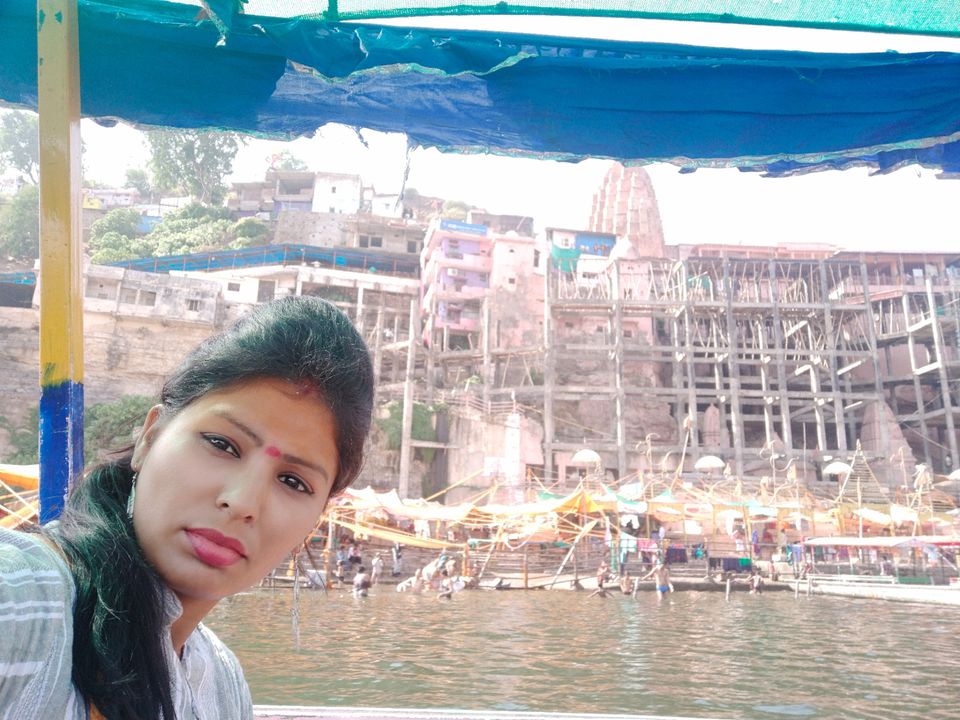 Photo of Omkareshwar Mandir, Omkareshwar, Madhya Pradesh, India by Sarala Reddy