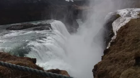 Photo of Gullfoss, Iceland by Karishma Shaikh