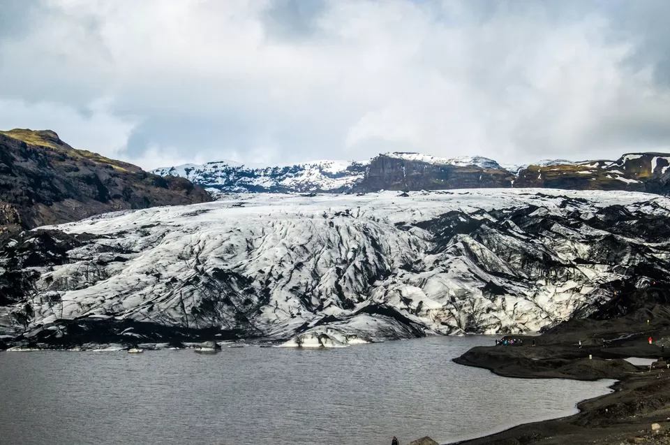 Photo of Sólheimajökull glacier, Iceland by Karishma Shaikh