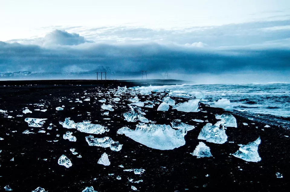 Photo of Diamond Beach, Iceland by Karishma Shaikh