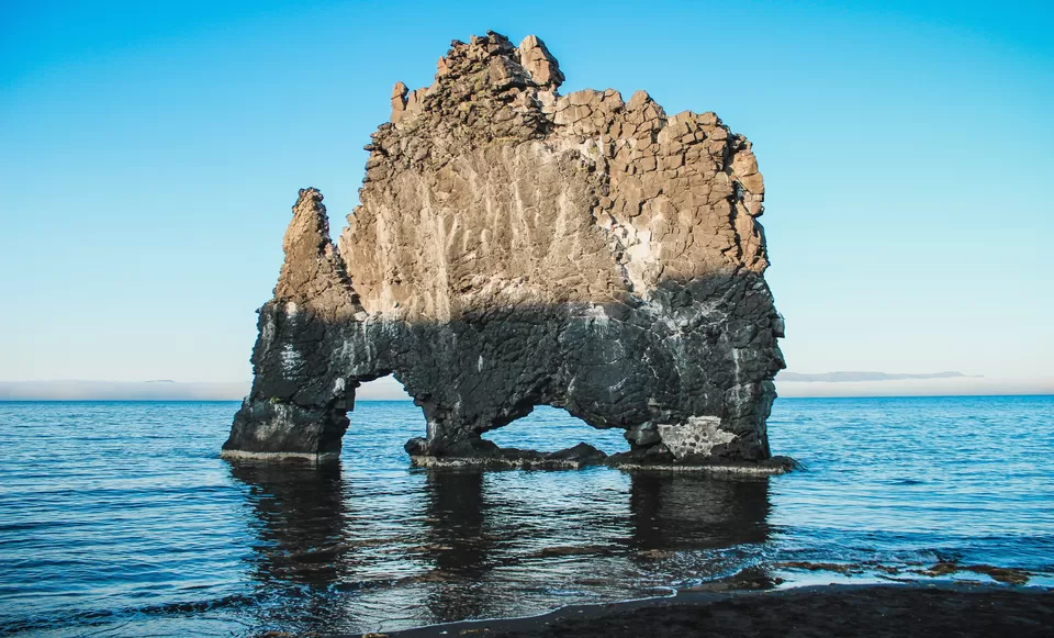 Photo of Hvitserkur, Iceland by Karishma Shaikh