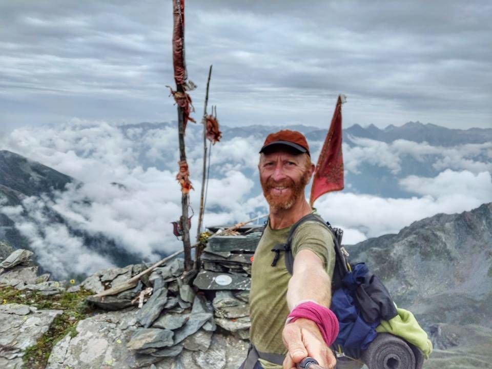 Photo of peter van geit left his country and wondering alone in untouched mountains of india 1/2 by Rishabh Dev