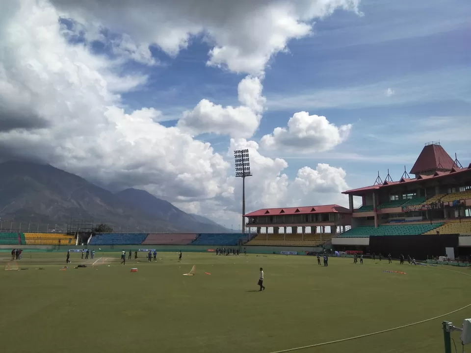 Photo of Dharamshala cricket stadium, Upmuhal, Dharamshala, Himachal Pradesh, India by Raj Trivedi