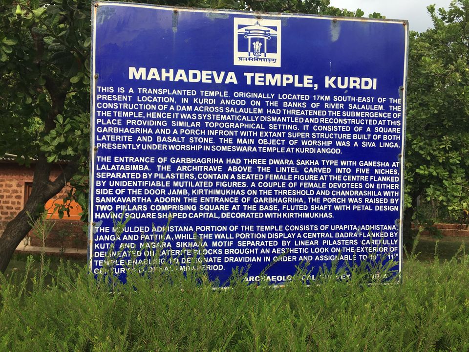 Photo of The submerged village Curdi & Transplanted Mahadev temple by Deepali Raikar | MoGdiaries